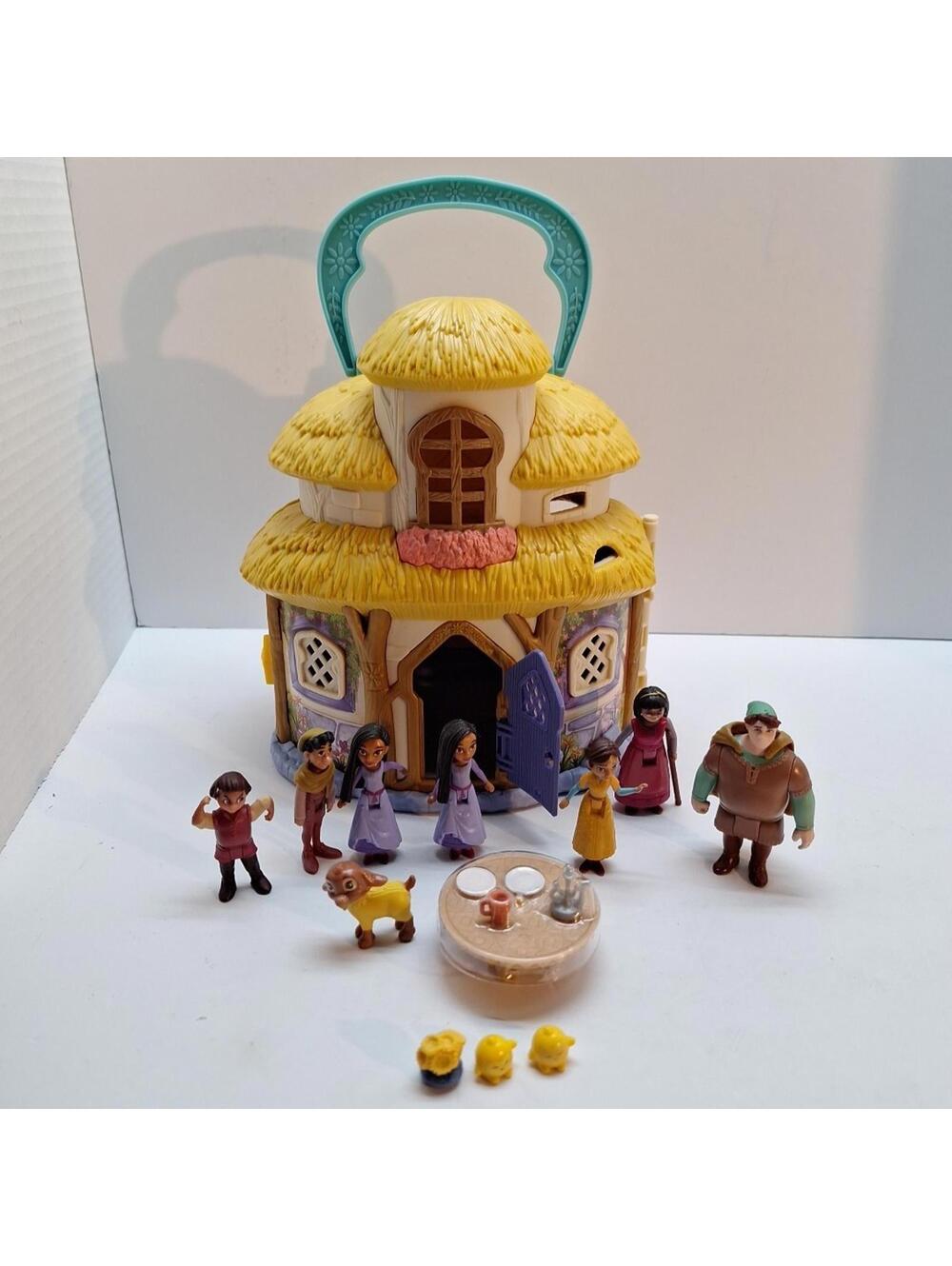Disney Wish Cottage Home Playset - Dolls And Some Accessories Included